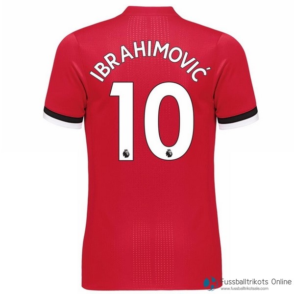 Manchester United Trikot Heim Ibrahimovic 2017-18 Fussballtrikots Günstig